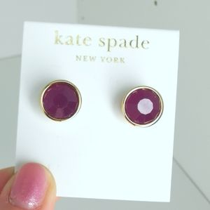 Kate Spade Round Bezel Set Gumdrop Stud Ea…